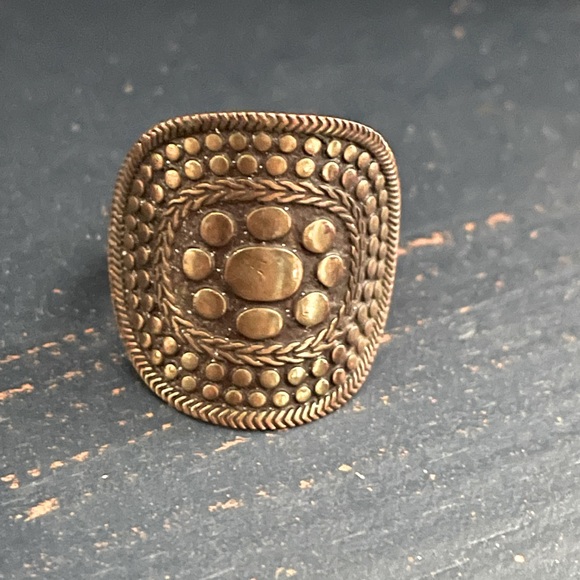 Vintage American Indian Spiritual Symbol Ring - Picture 2 of 3